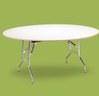 Foto Mesa plegable colectiva redonda 180 cm