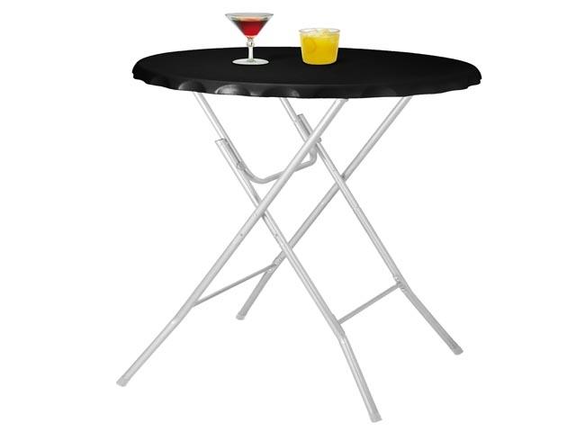 Foto Mesa plegable negra 115cm. foto 470424