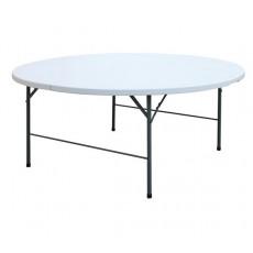 Foto mesa redonda plegable habitex