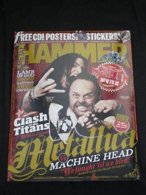 Foto Metal Hammer  - Signed By Metallica (lars)