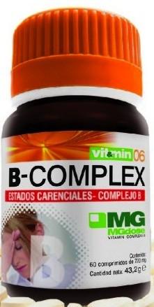 Foto MGdose B-Complex 60 comprimidos foto 920764