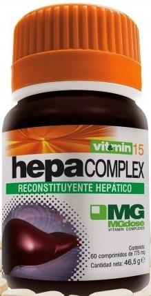 Foto MGdose Hepa Complex 60 comprimidos