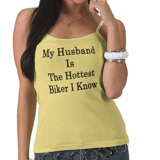 Foto Mi marido es el motorista más caliente que conozco Camisetas foto 534937