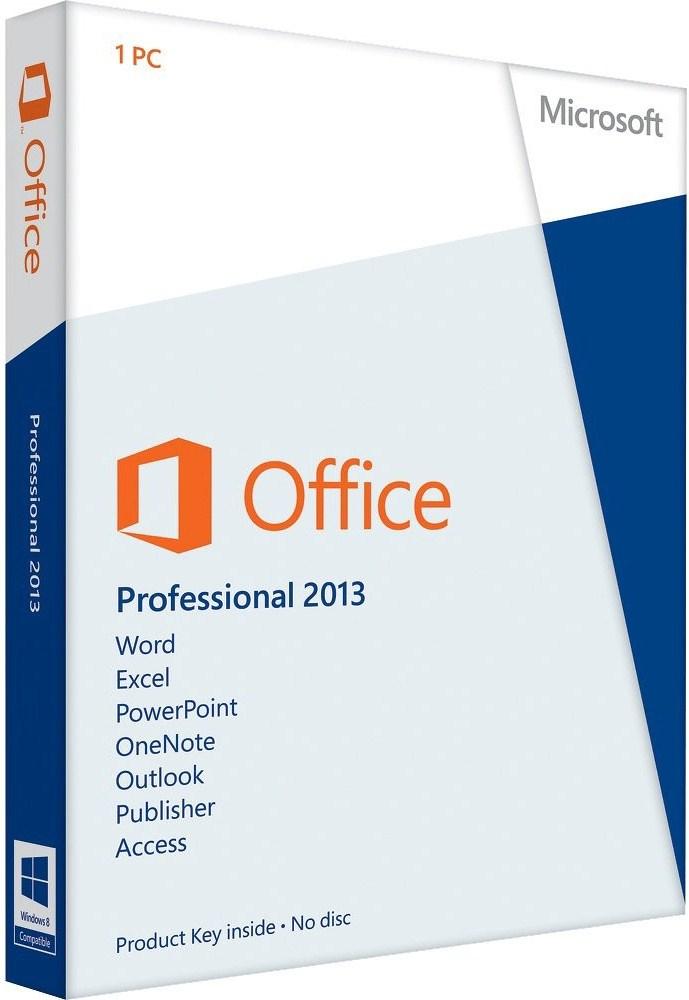Foto Microsoft office professional 2013, 1pc, 1 usuario(s), 3000 mb, foto 591479