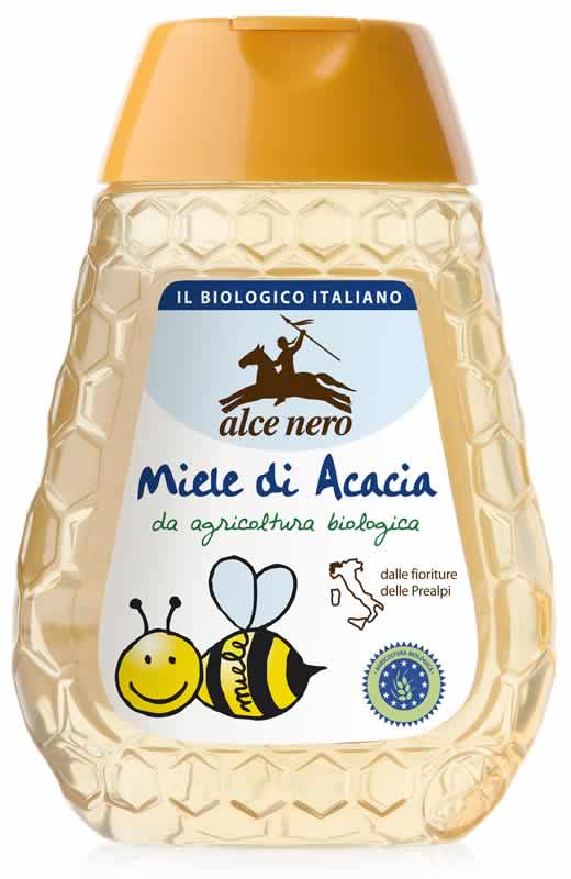 Foto Miel italiano de Acacia bio en dosificador 250g Alce Nero foto 495887