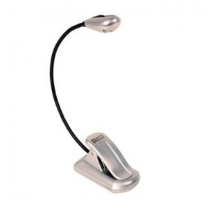 Foto Mighty Bright Xtra flex LED book light, plata - Lámpara de libro