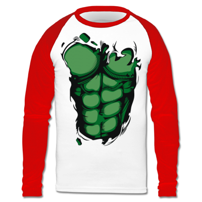 Foto Military Body Camiseta Raglan Manga Larga Niños