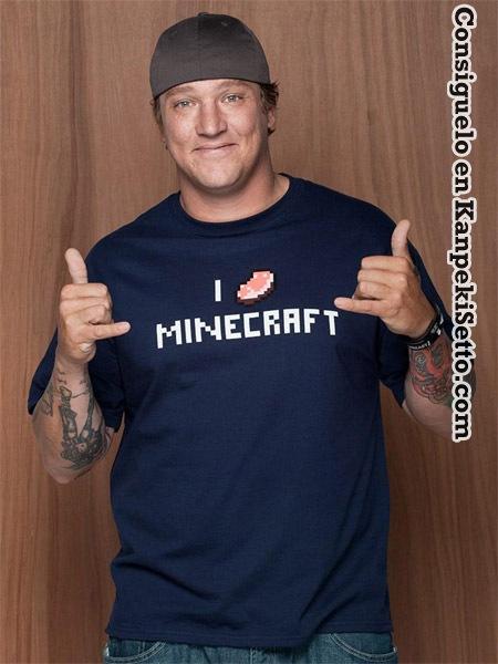 Foto Minecraft Camiseta I Porkchop Talla L foto 835327