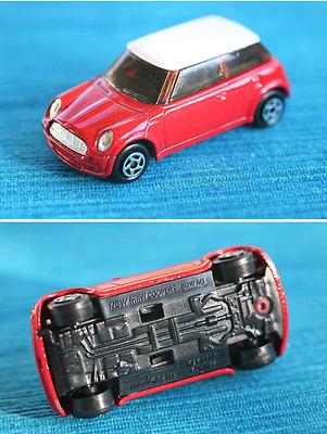 Foto Mini Cooper Bmw Ag Rojo Inmaculado, Majorette (model Car). foto 455027
