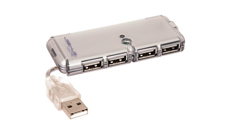 Foto Mini hub USB 4 puertos sin alimentador. foto 350623