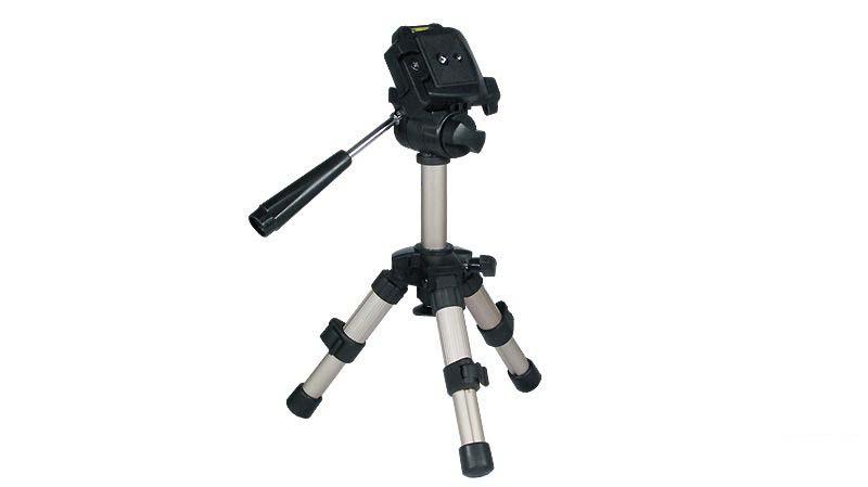Foto Mini Tripode Profesional De Mesa 180-230mm Con Cabeza Dourado/ne foto 247108