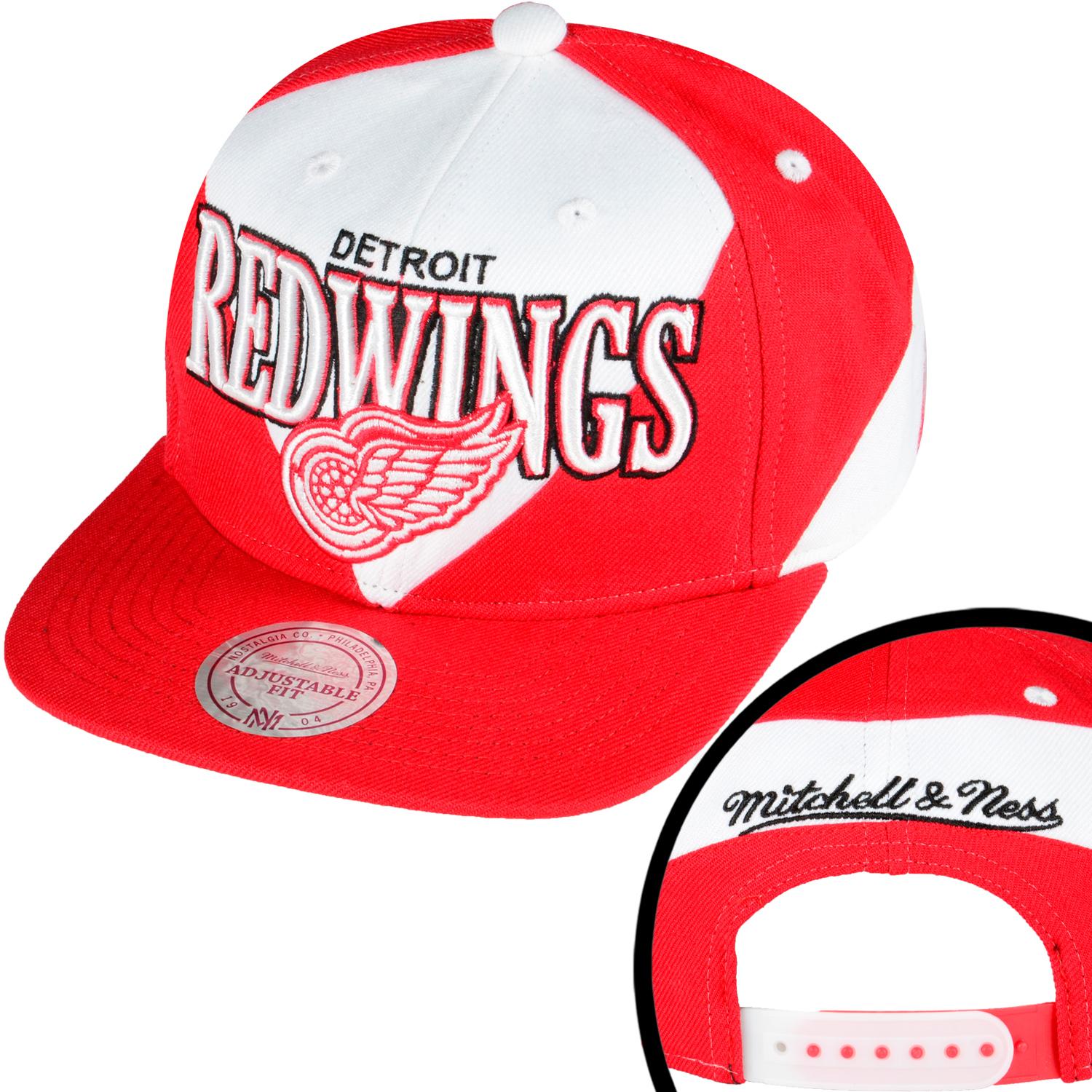 Foto Mitchell & Ness Tripanel Detroit Red Wings Hombres Snapback Cap Roj... foto 923647