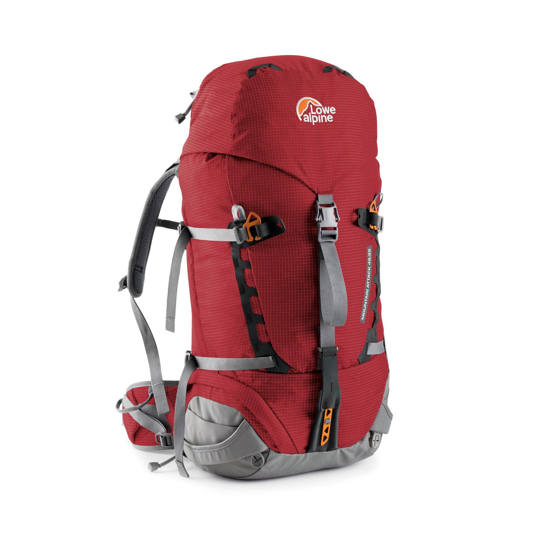 Foto Mochila de trekking Lowe Alpine Mountain Attack 45:55 gris/rojo foto 594022