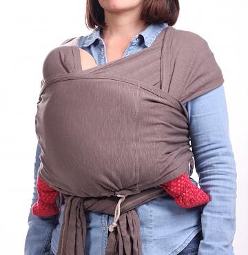 Foto Mochila-fular Caboo Totally Taupe