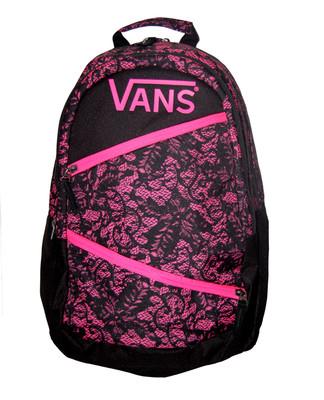 Foto Mochila Vans Dreamer Backpack (lace) Neon Pink Nueva Unisex Logo Skate Surf Snow foto 557627
