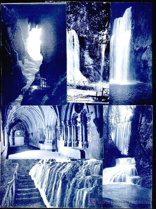 Foto monasterio de piedra: lote de 13 t, postales antiguas, en series foto 39262