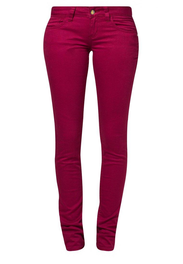 Foto Monkee Genes Organic Supa Skinny Sateen Pantalón De Tela Rojo 29 foto 390670