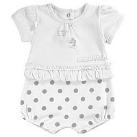 Foto Mono blanco y gris - 1 meses - ropa absorba foto 233567