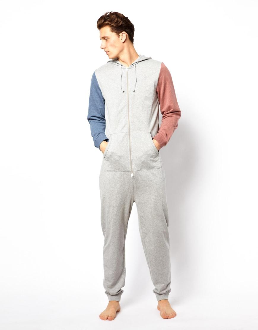 Foto Mono con mangas en contraste de ASOS Gris