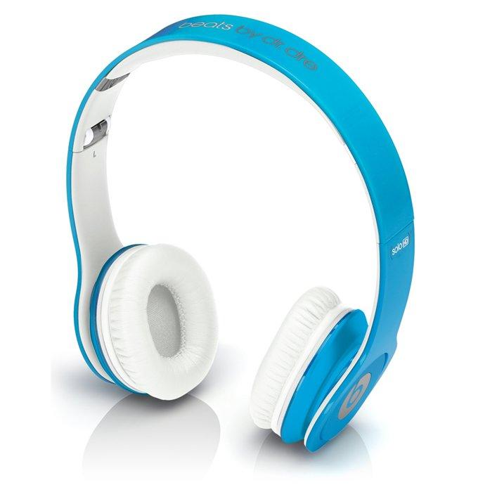 Foto Monster Beats by Dr. Dre SOLO HD auriculares iPhone, iPad y iPod azul claro foto 652391