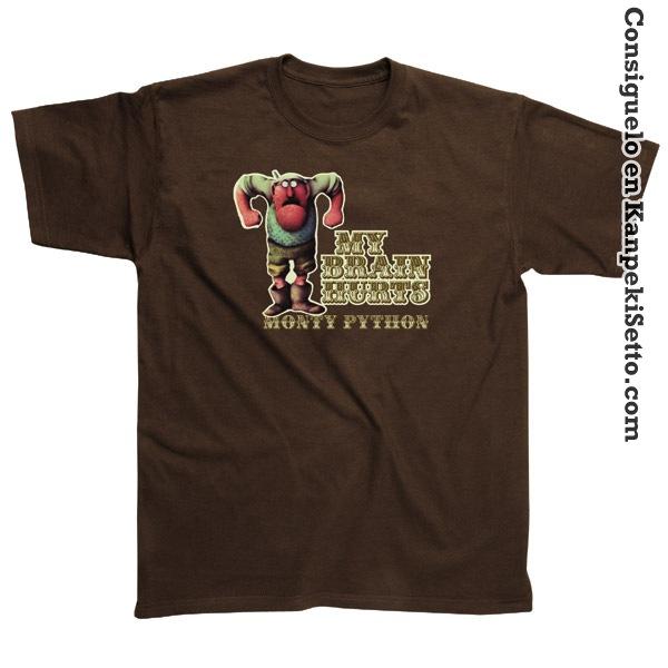 Foto Monty Python Camiseta My Brain Hurts Talla Xl foto 396668
