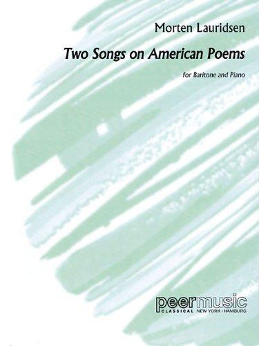 Foto Morten Lauridsen: Two Songs On American Poems, Baritone And Piano foto 125540