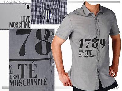 Foto moschino (italia) camisa hombre talla xxl pvp 150 euros foto 279087
