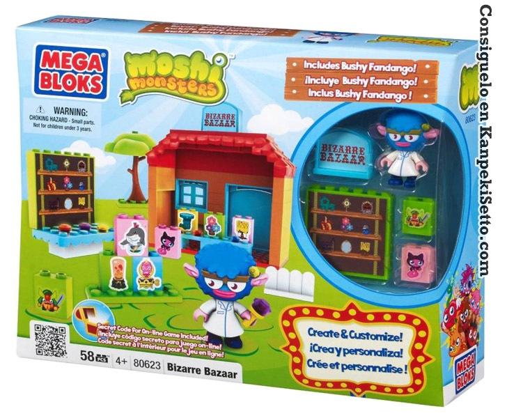 Foto Moshi Monster Mega Bloks Juego De Bizarre Bazaar