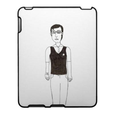Foto Muchacho del empollón el primer Protector Para El Ipad foto 118598
