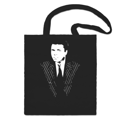 Foto Muhammed Ali Boxer Bolso de yute