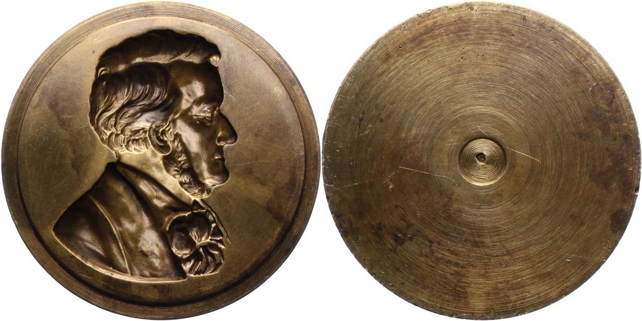 Foto Musiker Einseitige Bronzmedaille