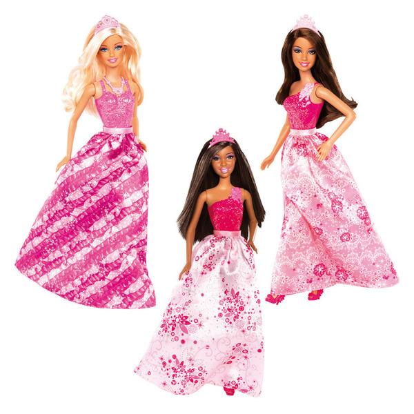 Foto Muñeca Barbie Princesa brillos mágicos Mattel