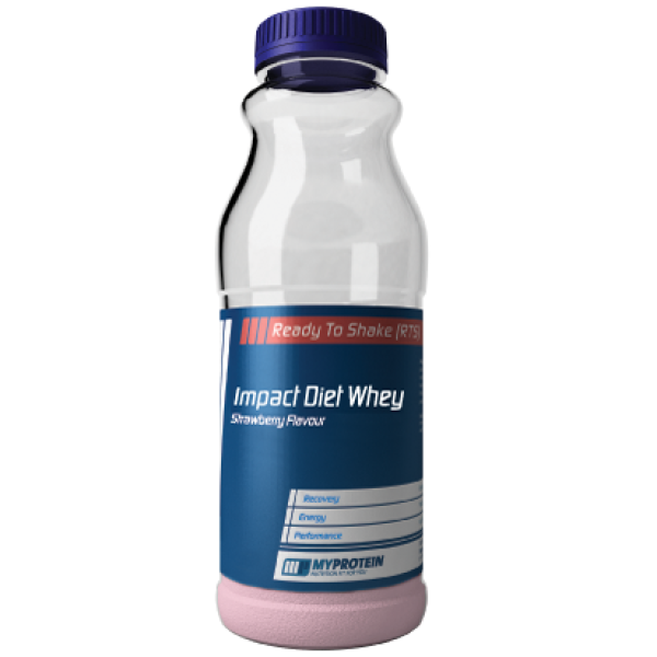 Foto Myprotein RTS Impact Diet Whey (Sample), Strawberry Shortcake, Bottle, foto 270035