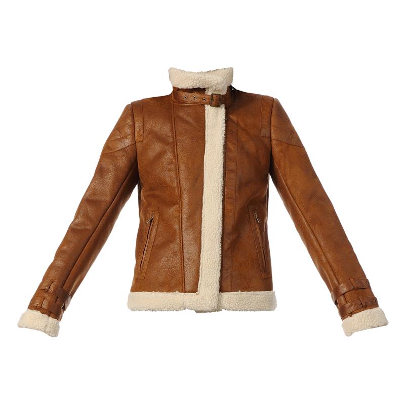 Foto Naf Naf Abrigo corto - uhnk14 - Marron / Camello