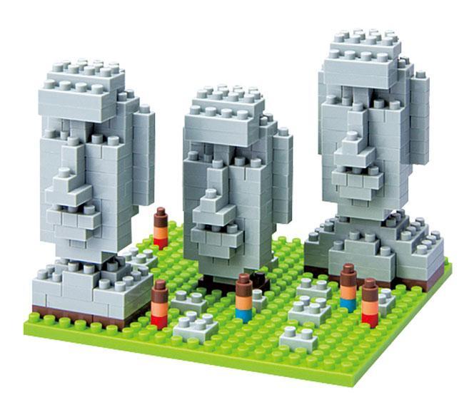Foto NANOBLOCK NBH009 Moai Statues on Easter Island