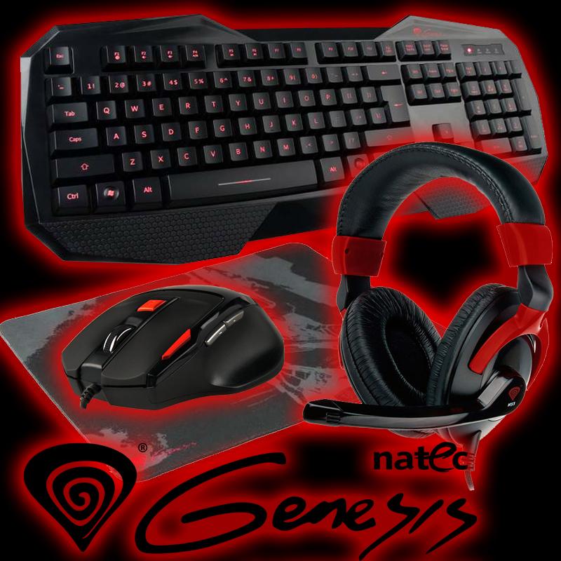 Foto Natec Genesis Gaming Pack