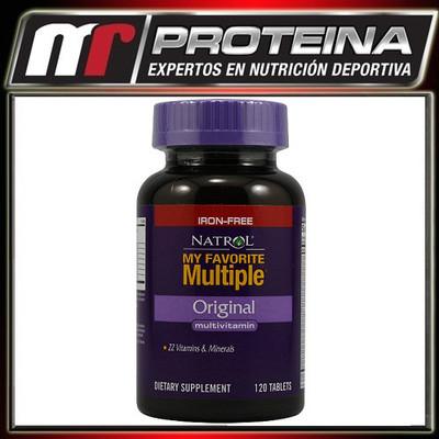 Foto Natrol - My Favorite Multiple Iron Free - 120 Tab - Multivitaminico Libre Hierro foto 866119