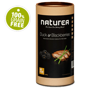 Foto Naturea Biscuits Duck Pato Y Moras 230 Gr.