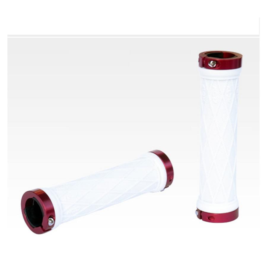 Foto NC-17 S-Pro Lock On Take Control II Puño de bicicleta rot/schwar