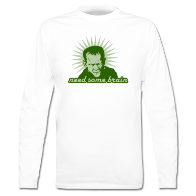 Foto Need Some Brain Camiseta Manga Larga foto 503175