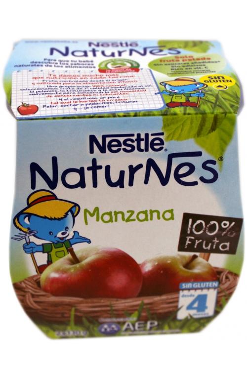 Foto Nestle naturnes 2x130g manzana al vapor, etapa 1, a partir de 4 meses