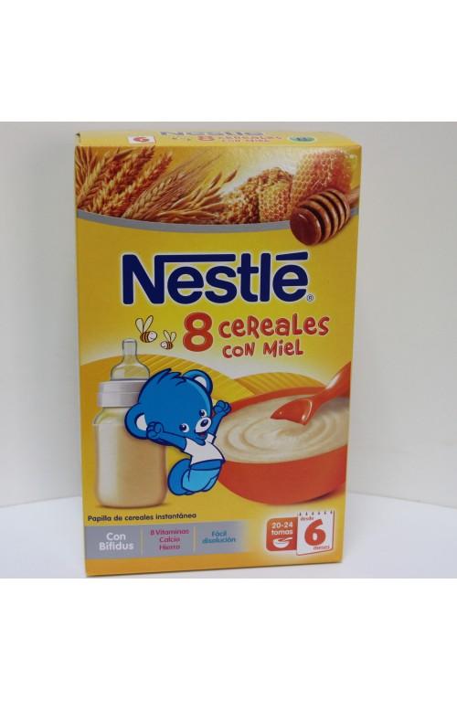Foto Nestle papilla 600g 8 cereales con miel y bifidus, etapa 2,a partir de