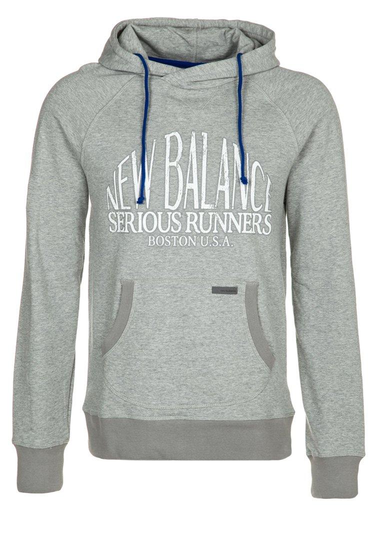 Foto New Balance Jersey Con Capucha Gris M foto 457615