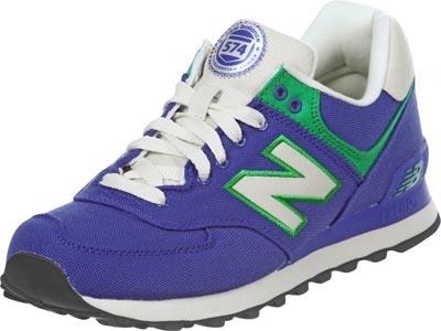 Foto New Balance Wl574 W calzado azul verde beige 41,0 EU 9,5 US foto 751150