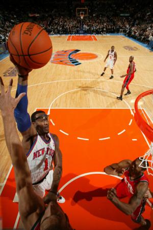 Foto New Jersey Nets v New York Knicks: Amar'e Stoudemire, Nathaniel S. Butler - Laminas foto 435272