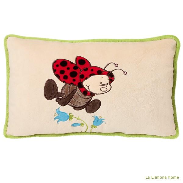 Foto Nici mariquita Ladybird cojin rectangular 43