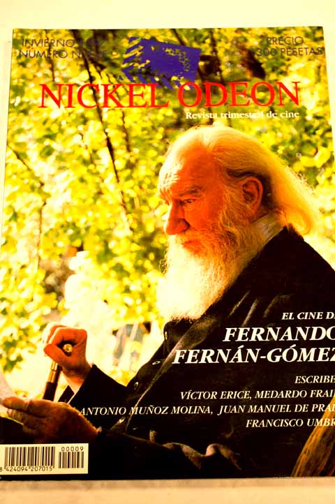 Foto Nickel Odeon : revista trimestral de cine. Número 9 dedicado a 'El cine de Fernando Fernán-Gómez'.
