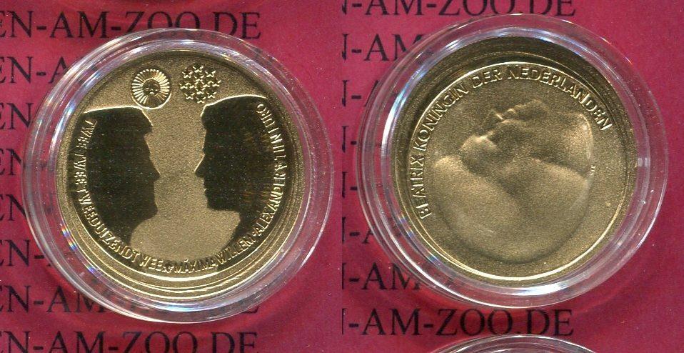 Foto Niederlande Holland 10 Euro Gold 2002 foto 188445