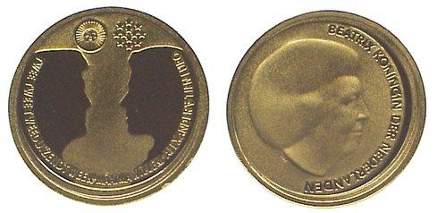 Foto Niederlande-Königreich 10 Euro Gold 2002 foto 604508