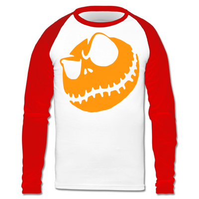 Foto Nightmare Before Christmas Camiseta Raglan Manga Larga Niños